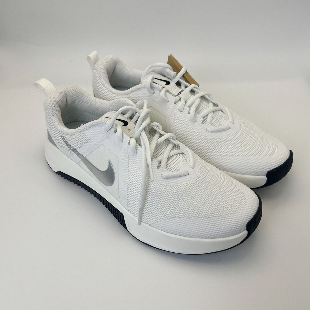 Nike MC Trainer 3 PRM Women's 11 Summit White Silver Workout Sneakers FZ2112 101 - Picture 2 of 8